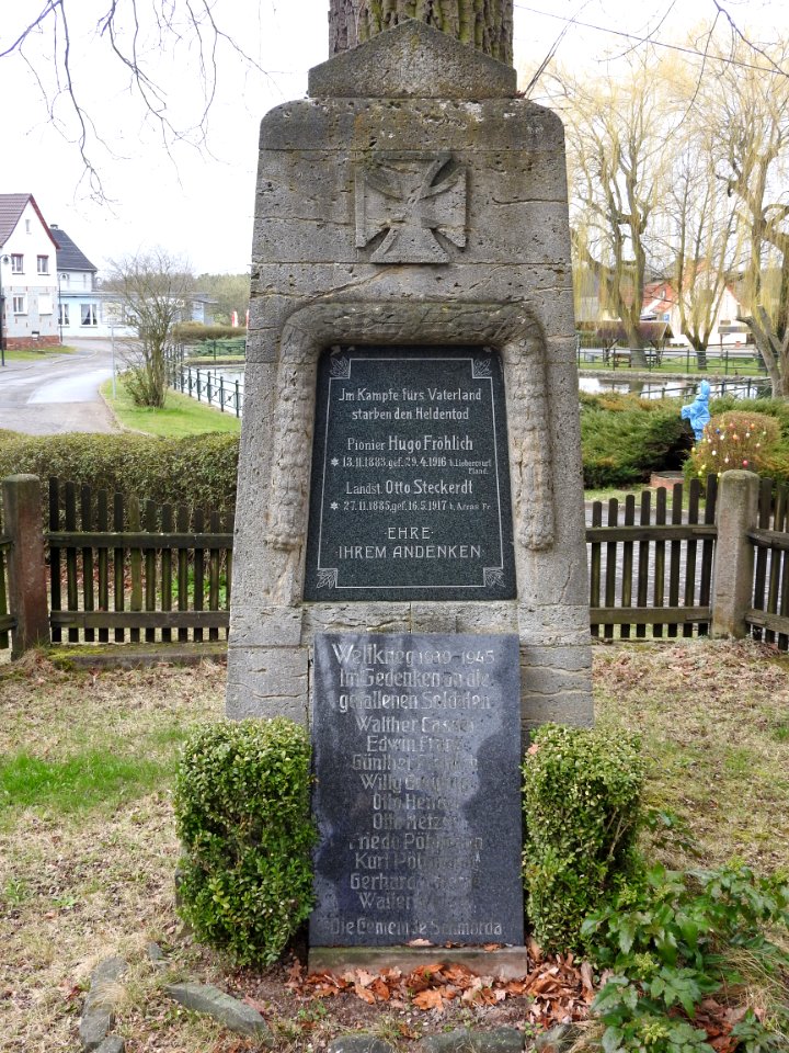 War memorial Schmorda 1
