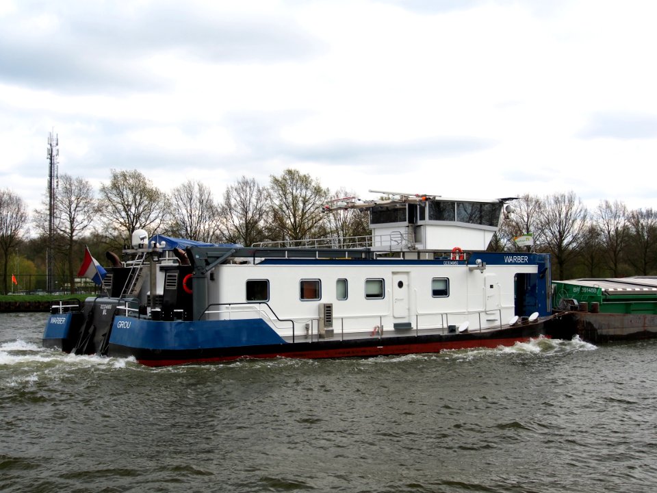 Warber (ship, 2012) ENI 02334960 Amsterdam Rijn kanaal pic3