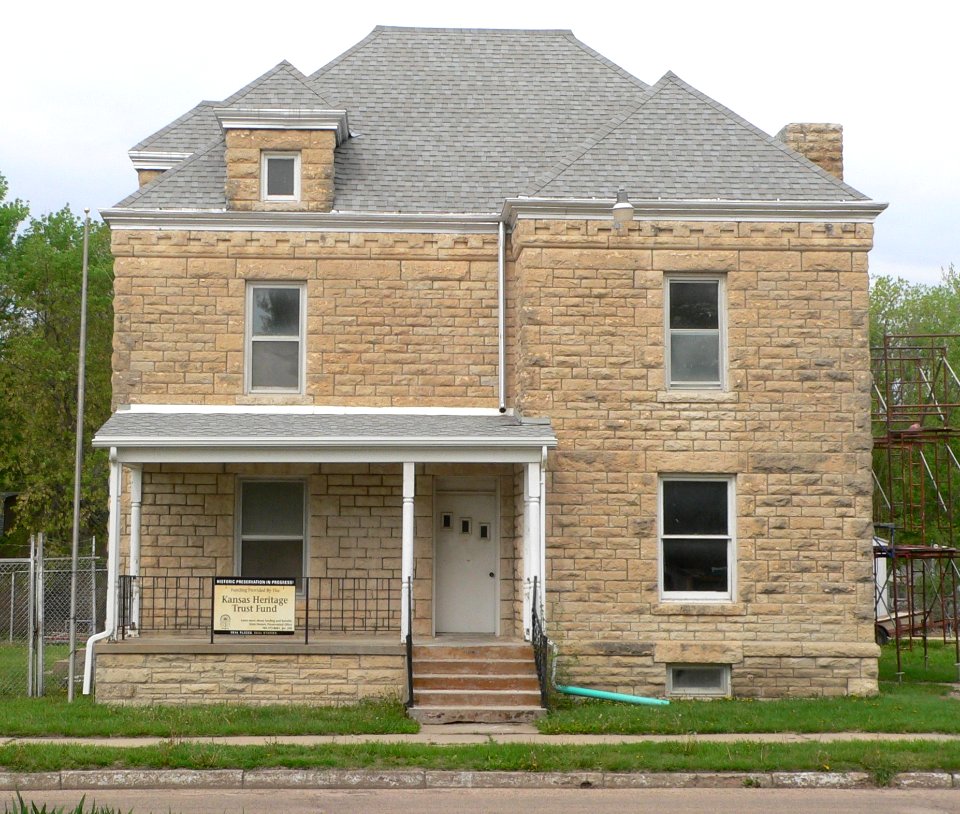 Washington County, Kansas old jail from E 1