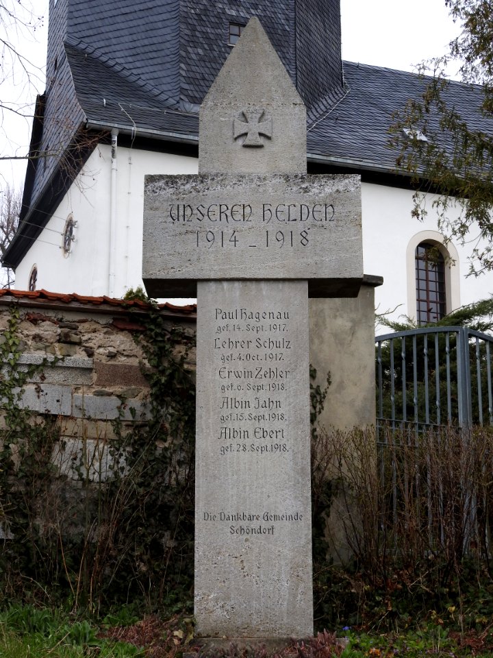 War memorial Schöndorf 3