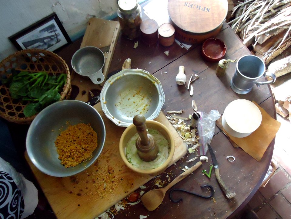 Washington Crossing NJ State Park food preparation 18th century