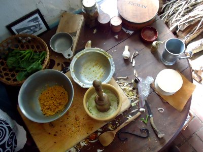 Washington Crossing NJ State Park food preparation 18th century
