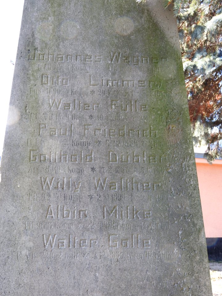 War memorial Zoghaus 5