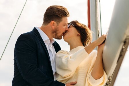 Yacht ring engagement