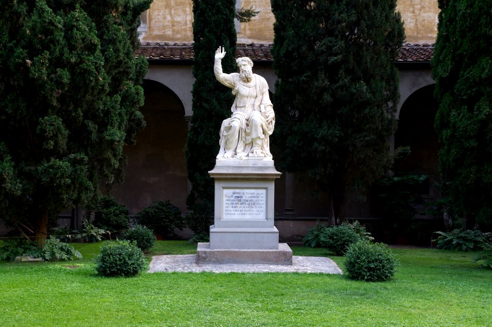 War Monument 1915-1918 Baccio Bandinelli God Father Santa Croce Florence