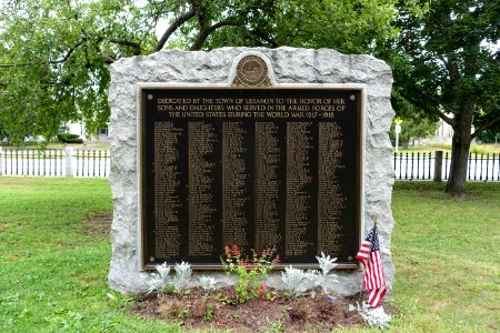 War Memorial, Colburn Park - Lebanon, NH - DSC02621