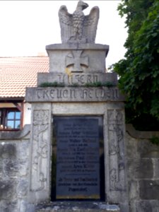 War memorial Poppendorf, Schkölen 2