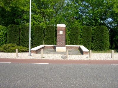 War Monument Leimuiderdijk Haarlemmermeer Netherlands