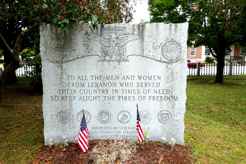 War Memorial, Colburn Park - Lebanon, NH - DSC02618