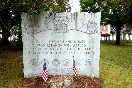 War Memorial, Colburn Park - Lebanon, NH - DSC02618