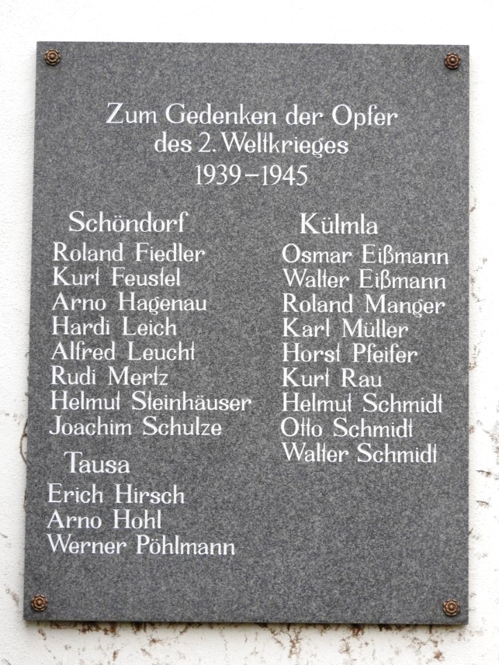 War memorial Schöndorf 4