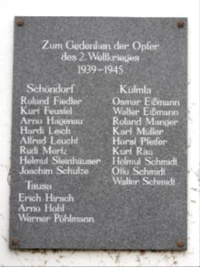 War memorial Schöndorf 4