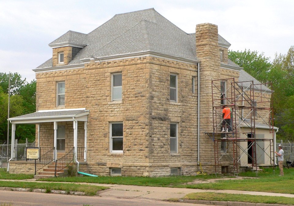 Washington County, Kansas old jail from NE 1