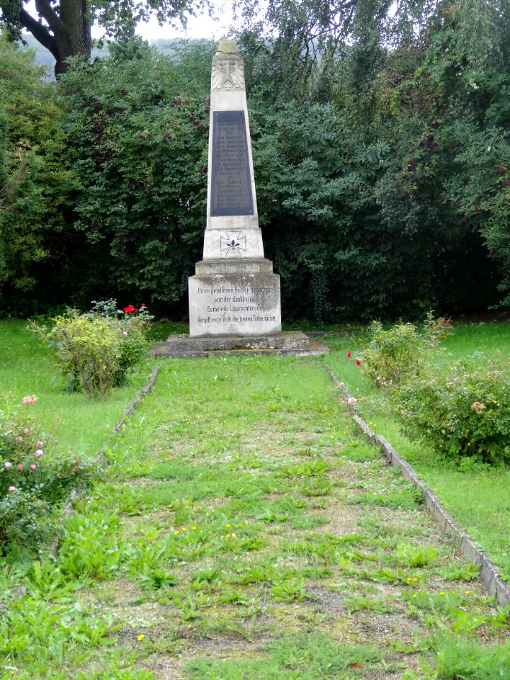 War memorial Lipprechterode 1