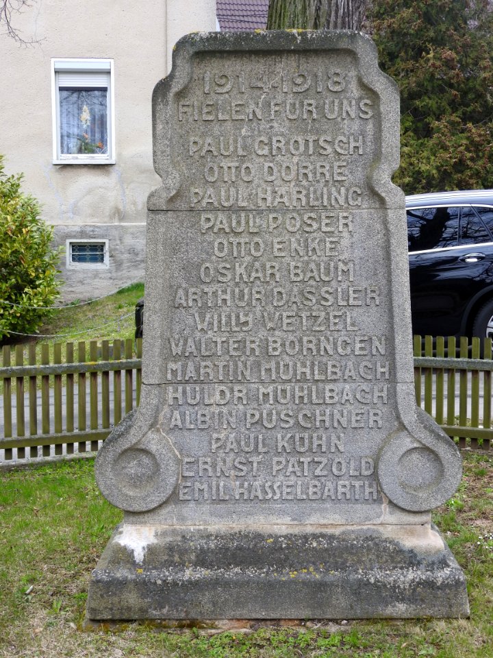 War memorial Roben, Gera 4