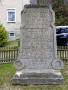 War memorial Roben, Gera 4
