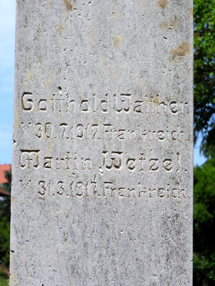 War memorial Pahnstangen 4