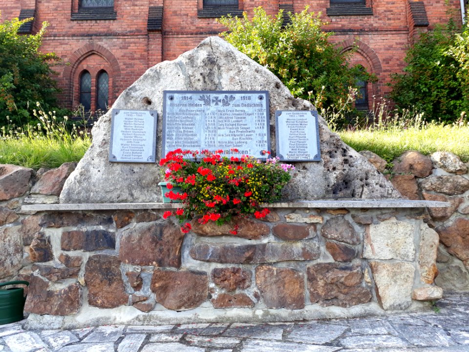 War memorial Petersberg, Thuringia 1