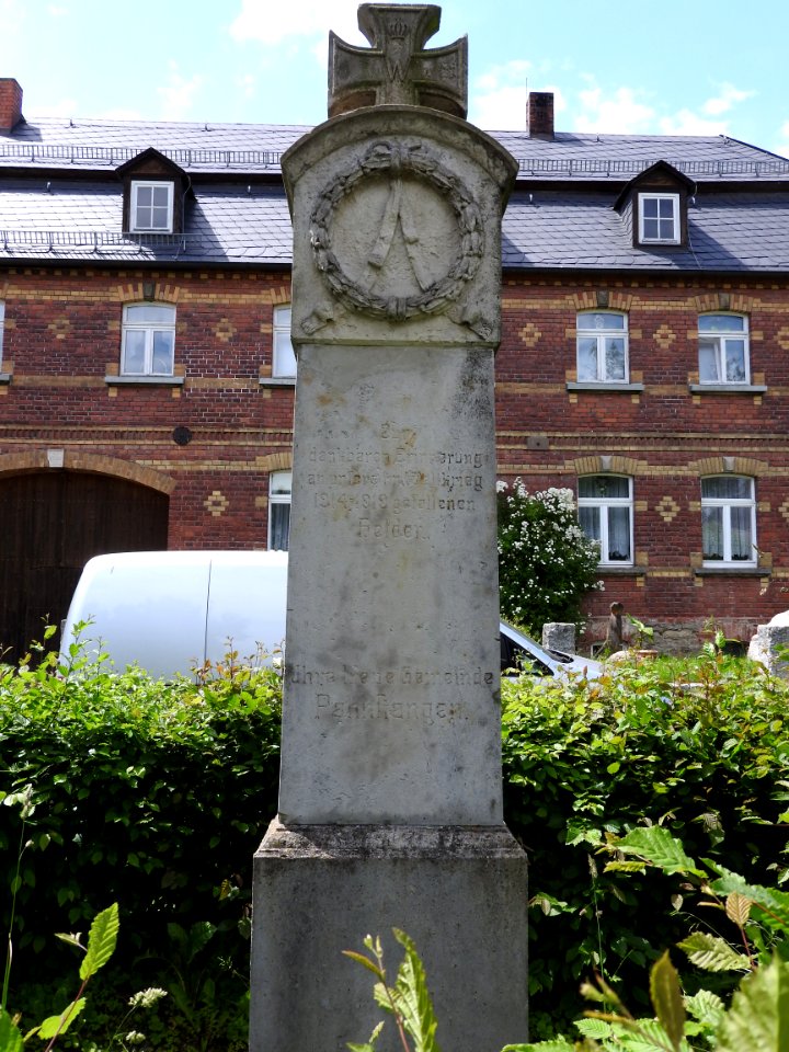 War memorial Pahnstangen 1