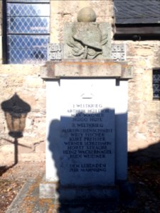 War memorial Löberschütz 1