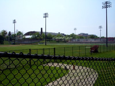 War Memorial Stadium Rockpile field