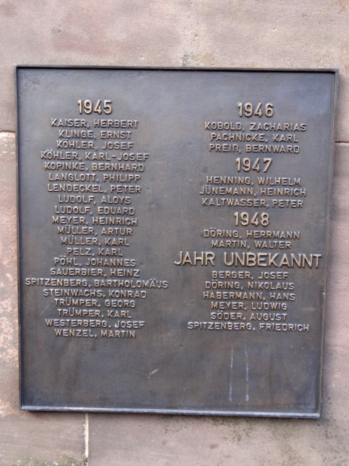 War memorial Uder 10