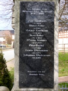 War memorial Staitz 6