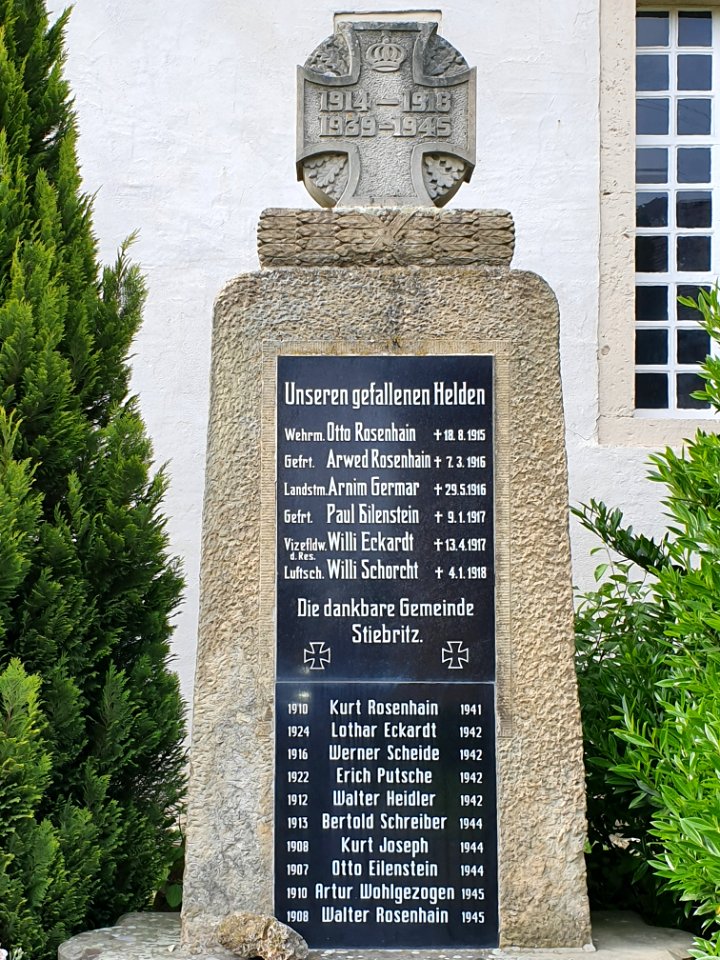 War memorial Stiebritz