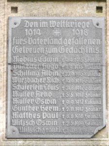 War memorial Weira 1