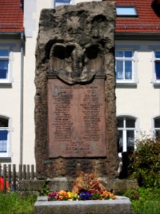War memorial Molbitz, Neustadt an der Orla 2