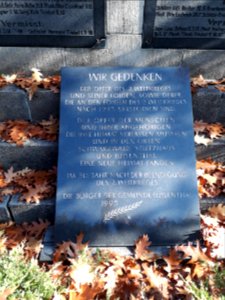 War memorial Luisenthal - 2