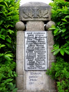 War memorial Weitisberga 6