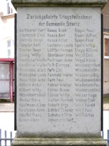 War memorial Staitz 5