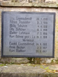 War memorial Walpernhain 2