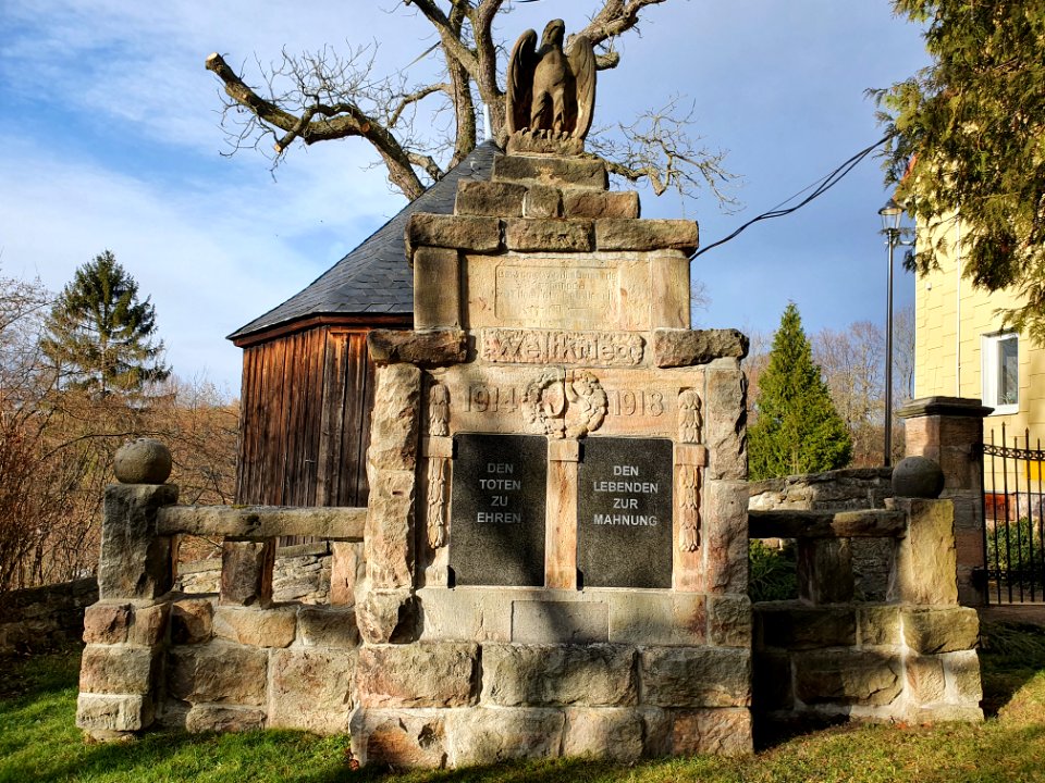 War memorial Martinroda 1