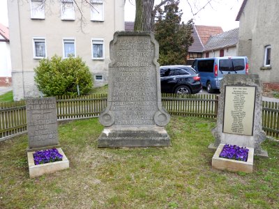 War memorial Roben, Gera 1
