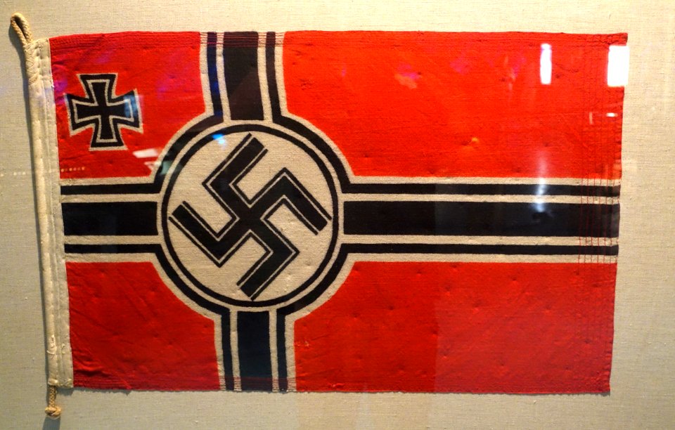 War flag (spare), U-505 - Museum of Science and Industry (Chicago) - DSC06793