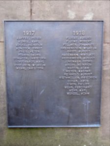 War memorial Uder 13
