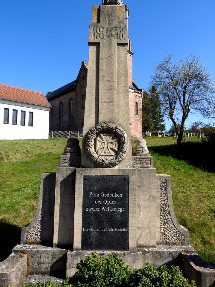 War memorial Unterbodnitz 2