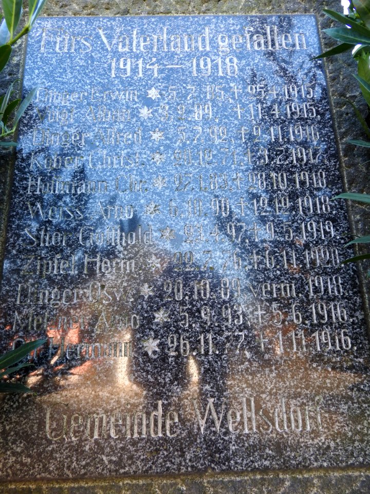 War memorial Wellsdorf 03
