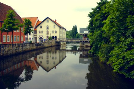 Warendorf Emsbrücken Blick
