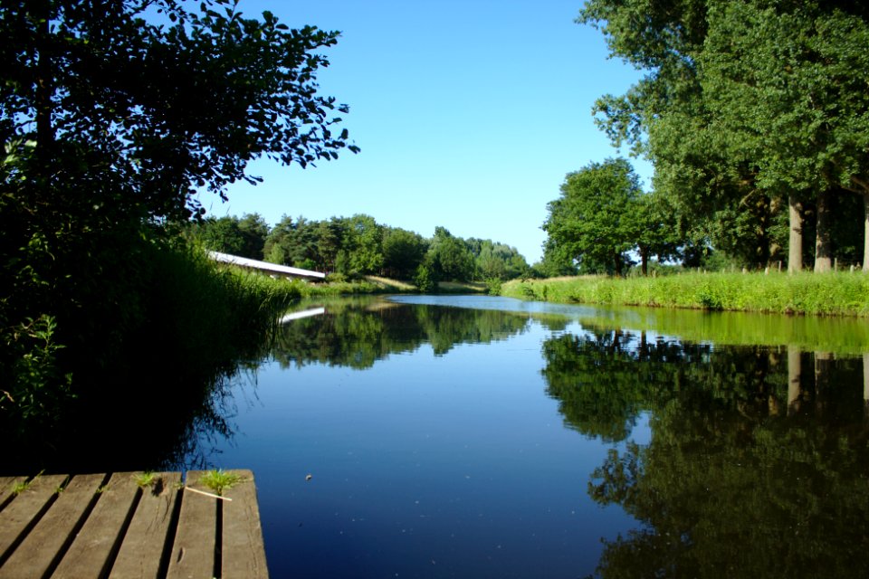 Warendorf Ems Blick beim Emssee