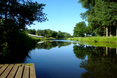 Warendorf Ems Blick beim Emssee