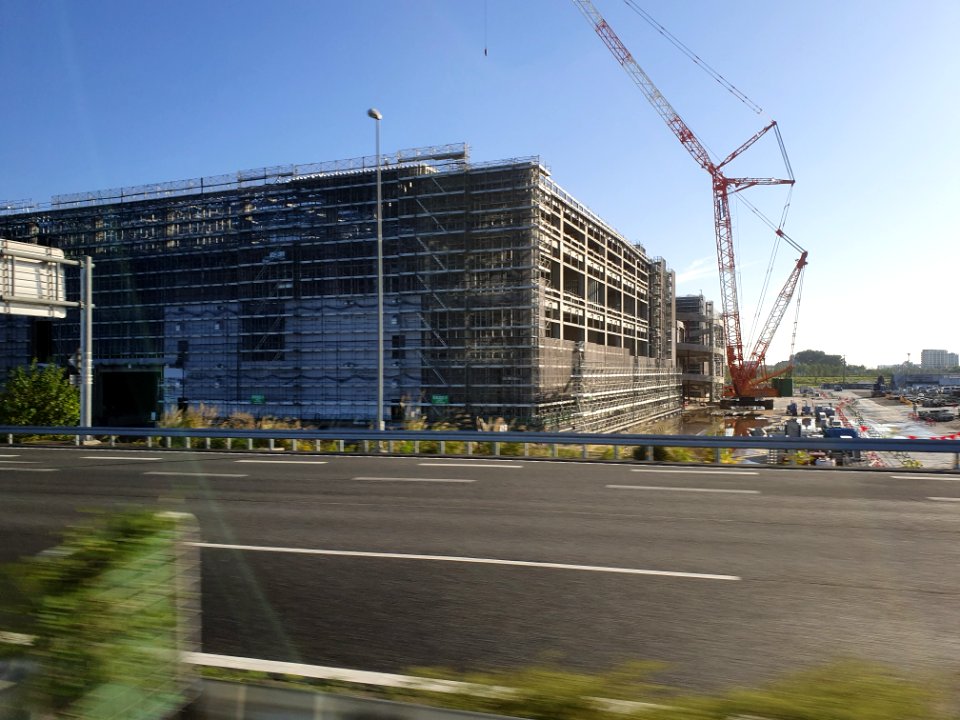 Warehouse construction at Nishi Inter, Sakado