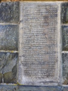 War memorial Cossengrün 7