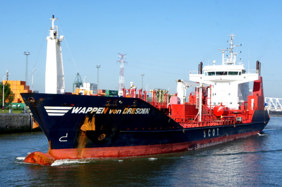 WAPPEN von DRESDEN - IMO 9365245, Berendrechtsluis, Antwerpen, pic5