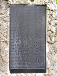 War memorial in Büchel, Thuringia 5