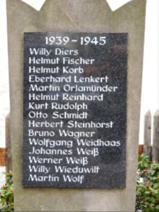 War memorial Gräfenwarth 5