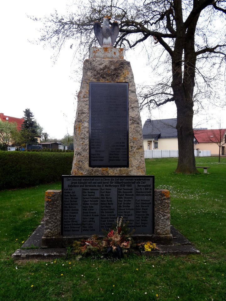War memorial Großberndten