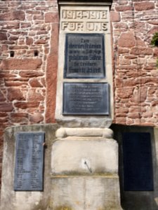 War memorial in Ichstedt 4